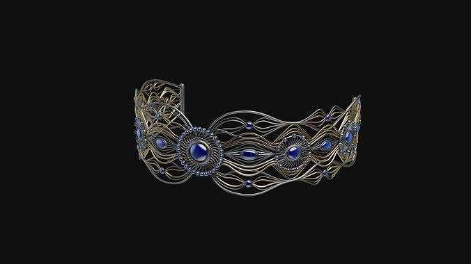 Tiara hair band  3D model