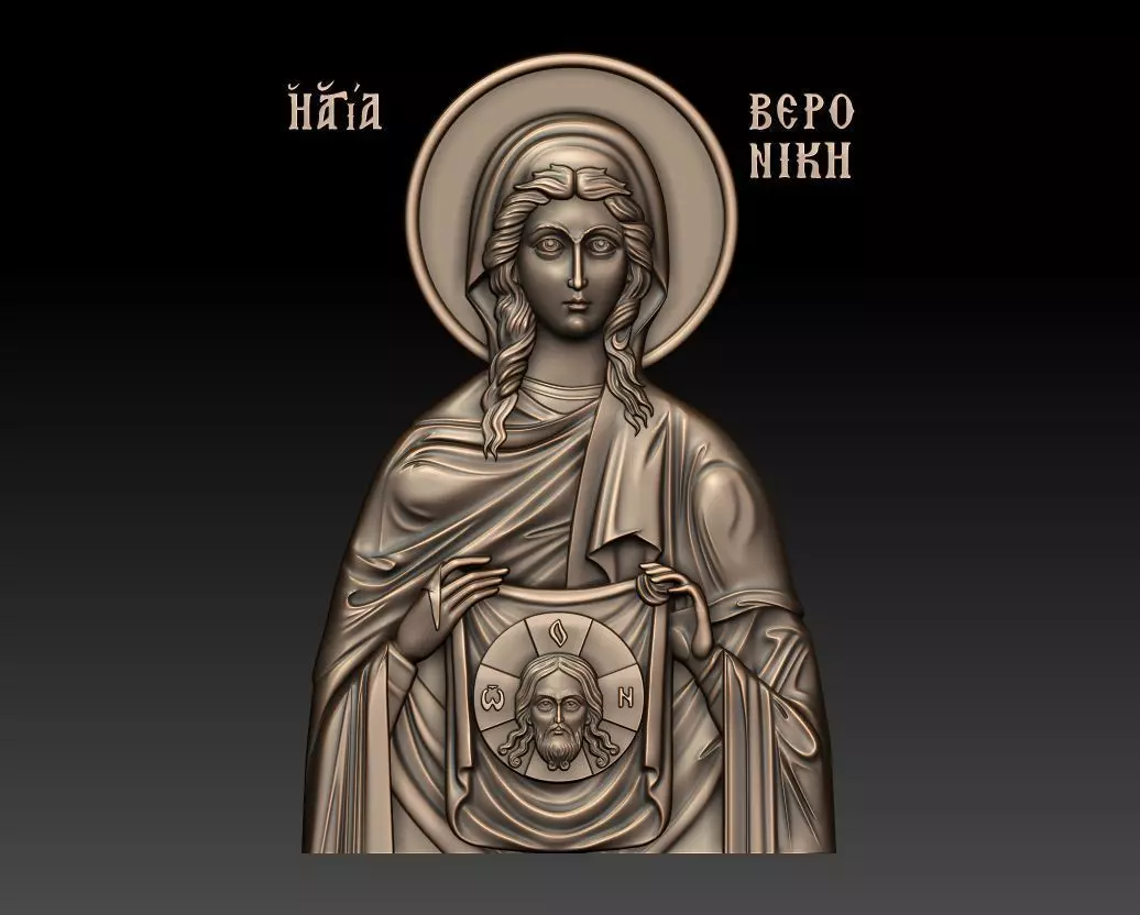 Saint Veronica 3D print model