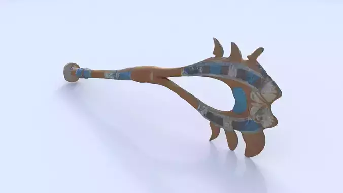 Coyotl-macuahuitl 3D model