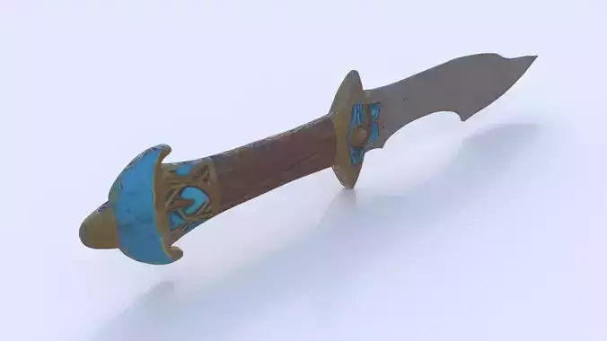 Itztli-Dagger 3D model