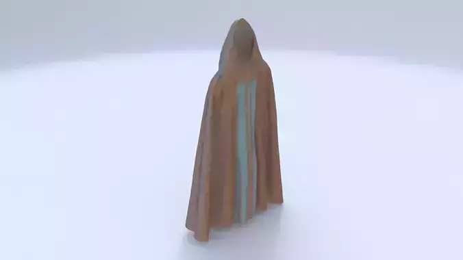 Popoca-Cloak 3D model