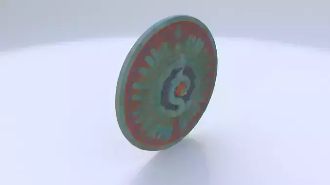 Quetzalchimalli 3D model