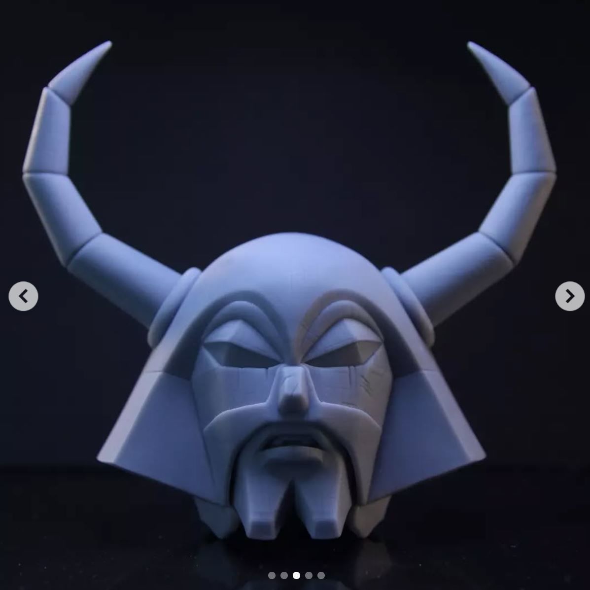 Unicron Head 1986 3D print model_2