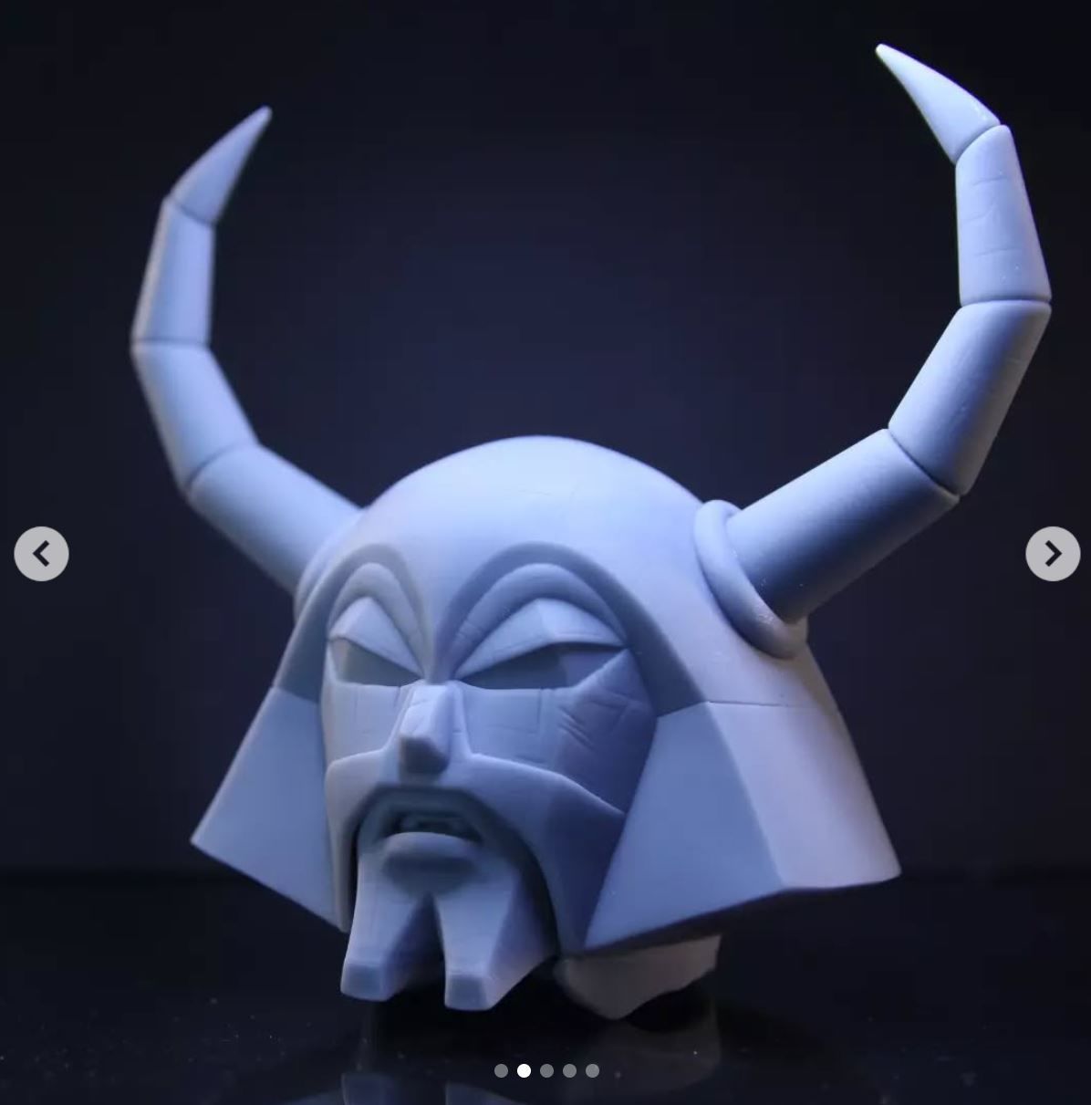 Unicron Head 1986 3D print model_1