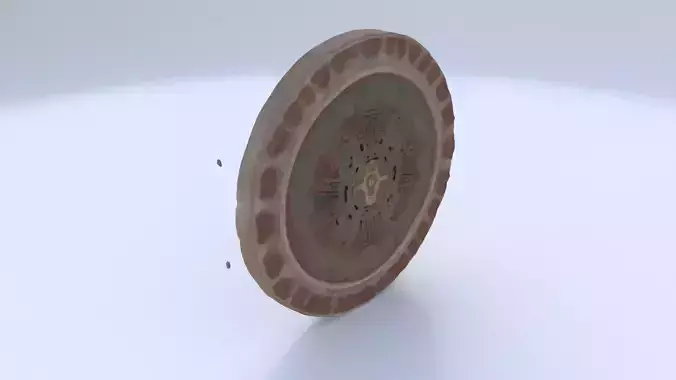 Tonatiuh-Chimalli 3D model