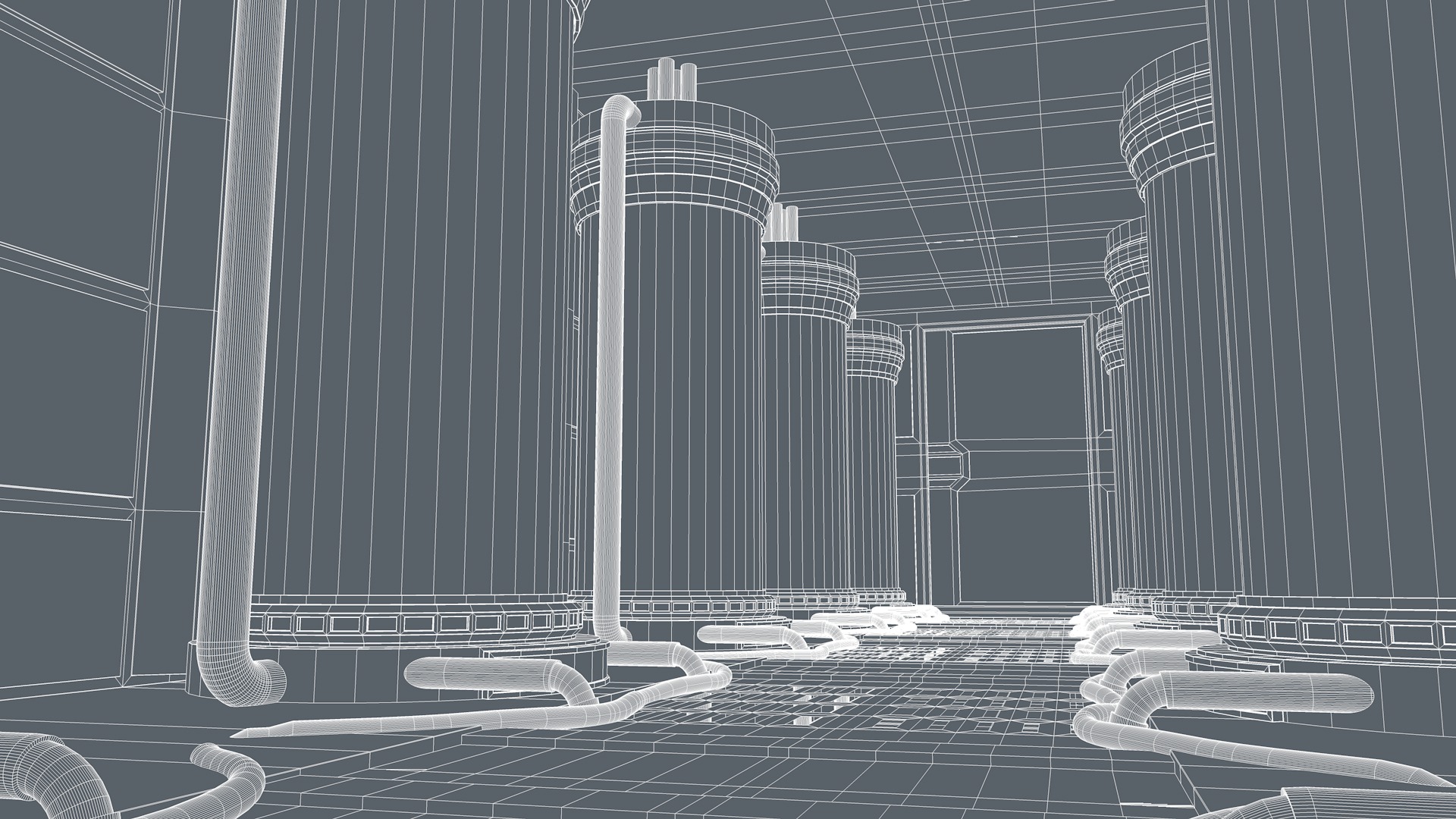 Sci Fi Interior 3D model_11