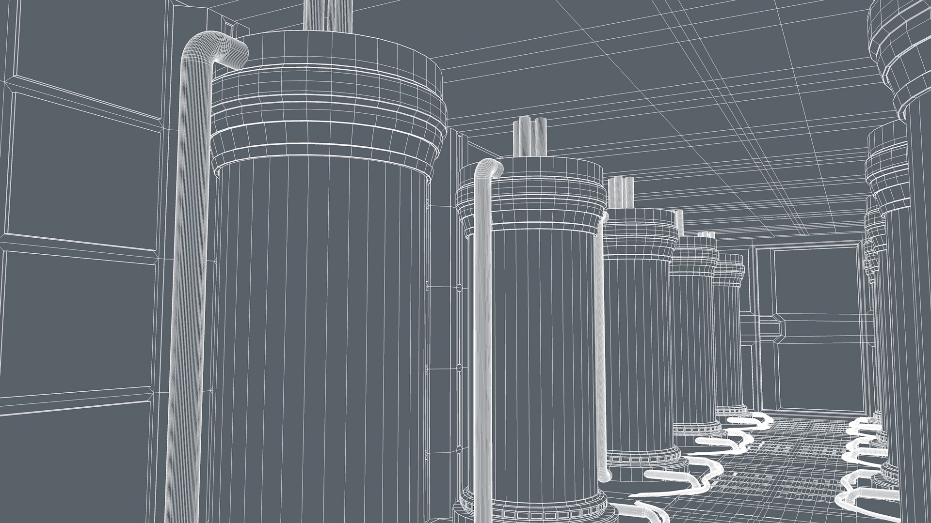 Sci Fi Interior 3D model_14