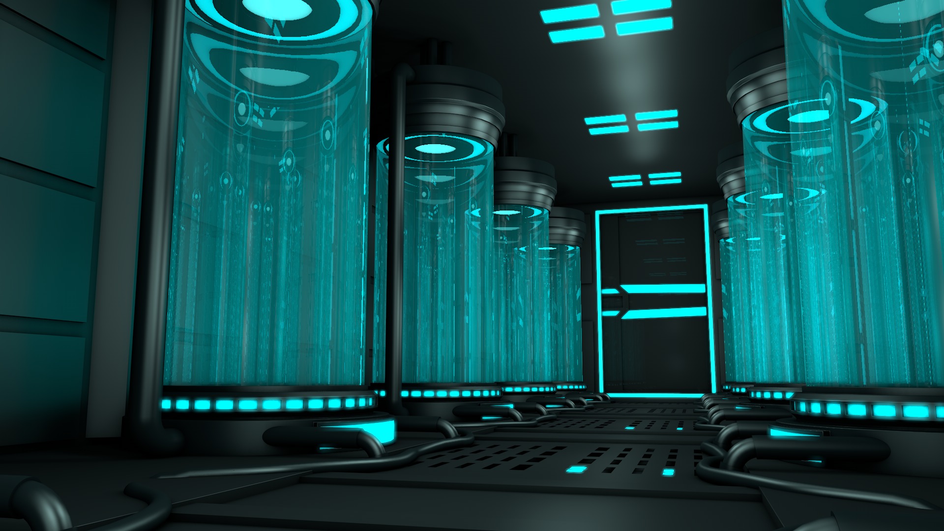 Sci Fi Interior 3D model_3