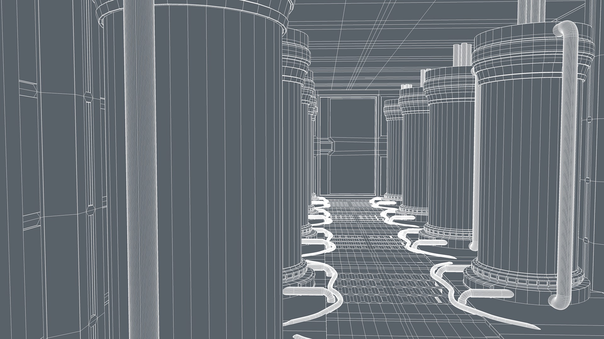 Sci Fi Interior 3D model_9