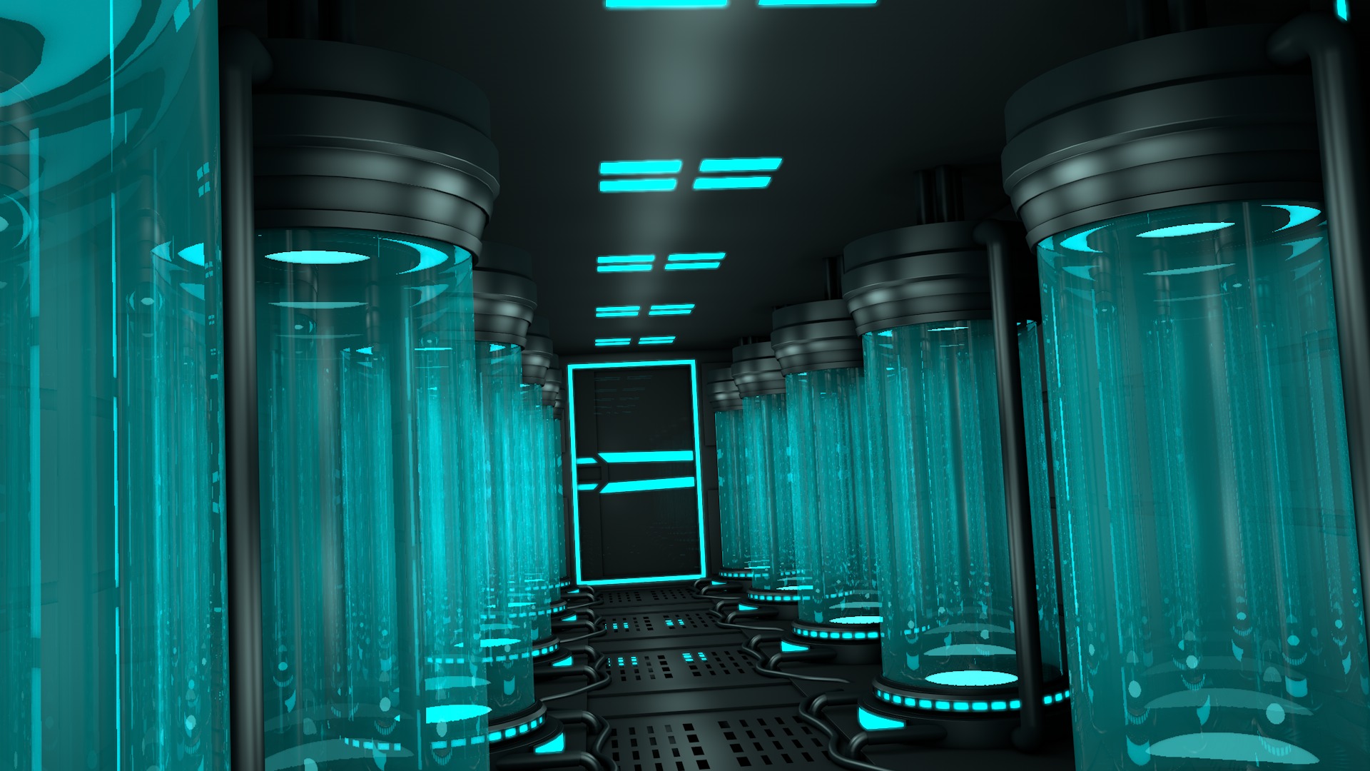 Sci Fi Interior 3D model_7