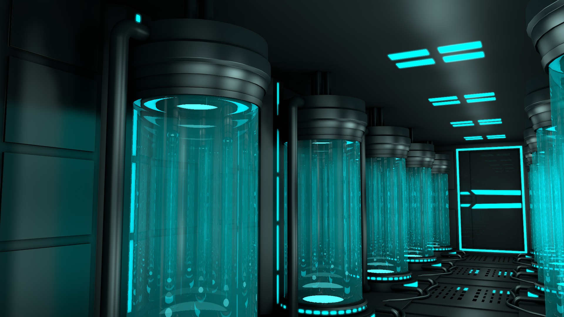 Sci Fi Interior 3D model_6