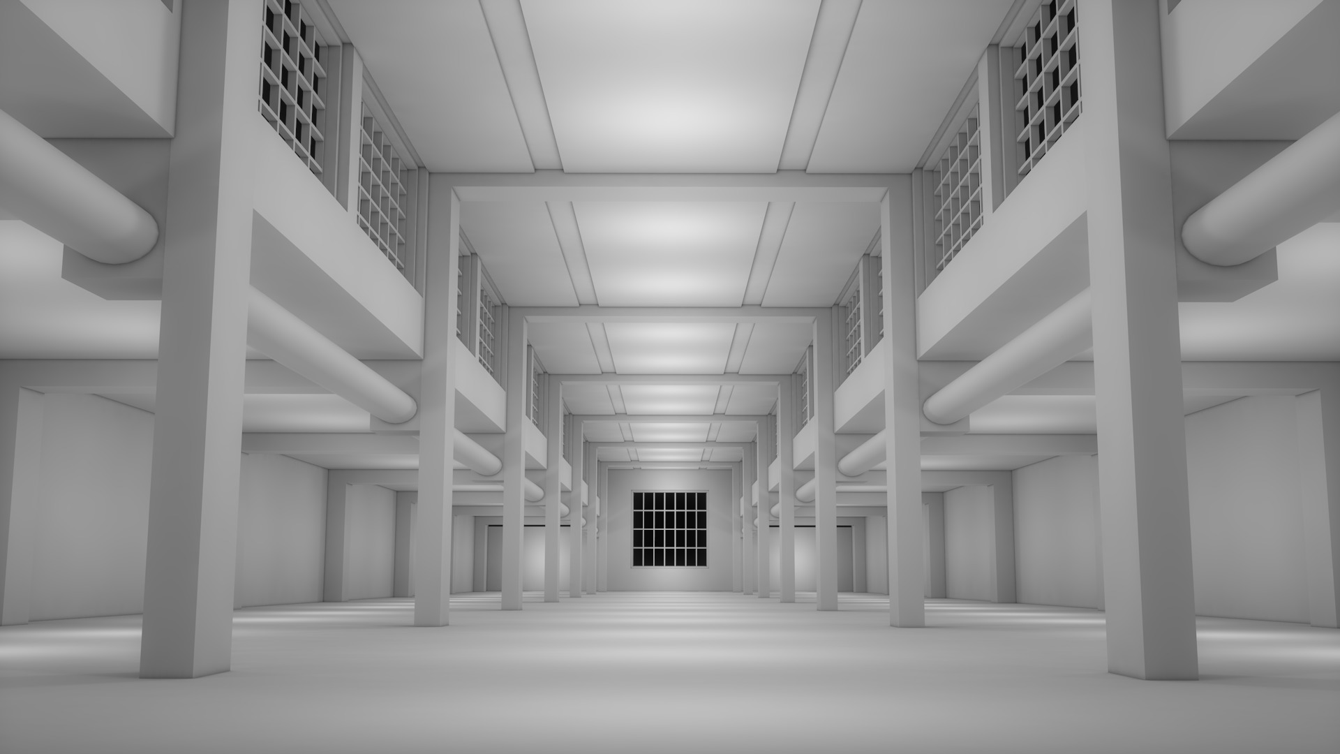 Warehouse 3D model_1