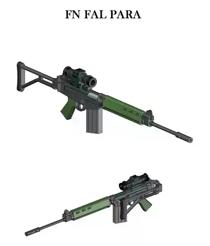 FN FAL PARA MINIATURE AND TABLETOP