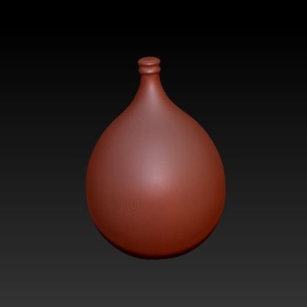 big bottle 3D print model_2