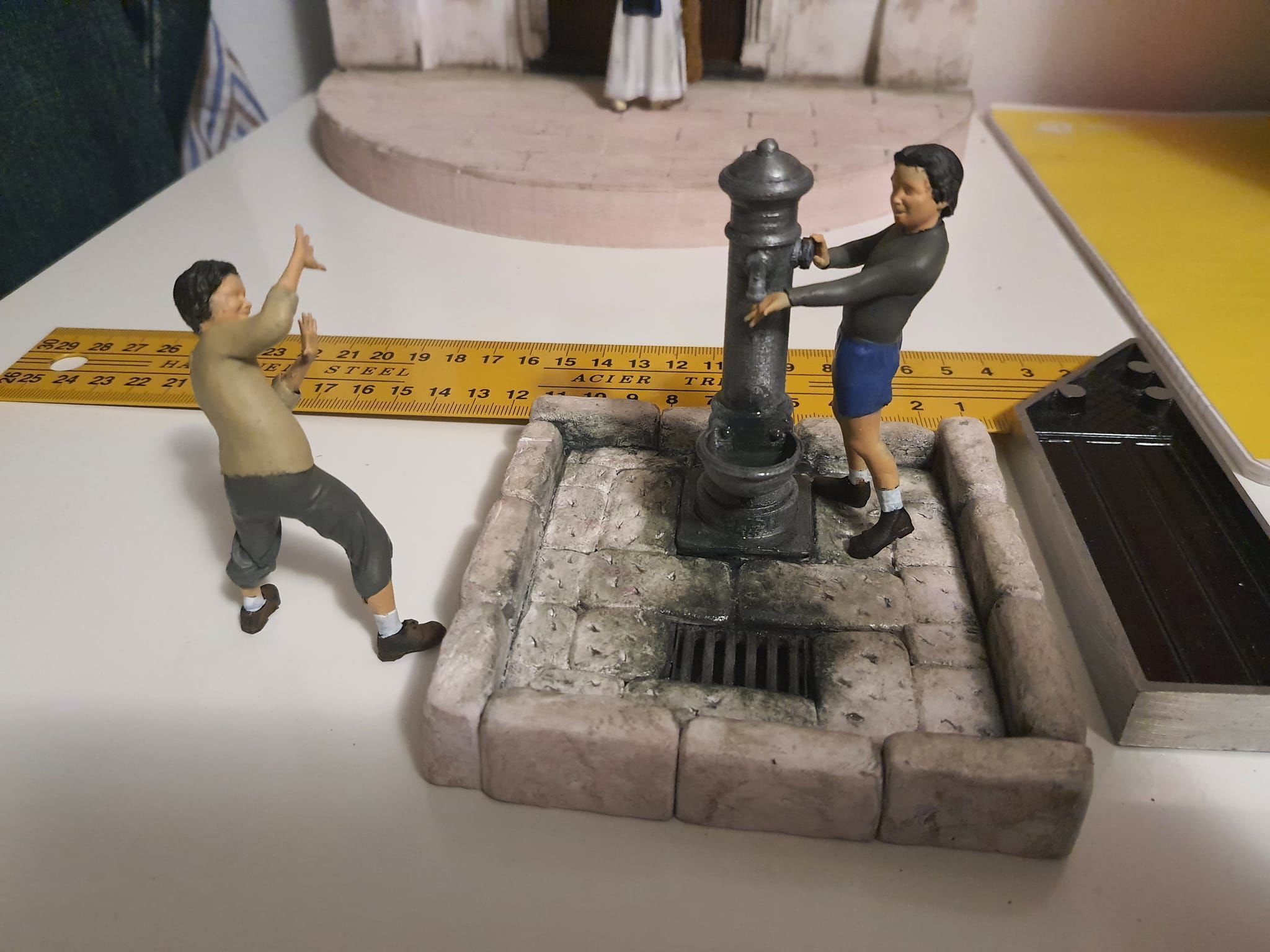 children an fountain 3D print model_1