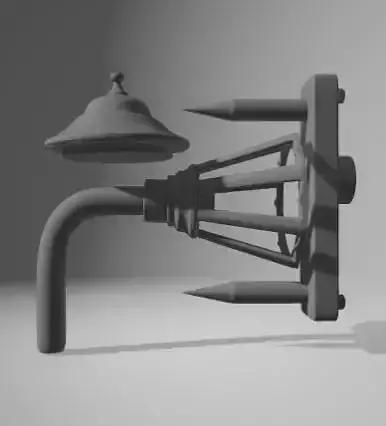 wall lamp 1 3D print model