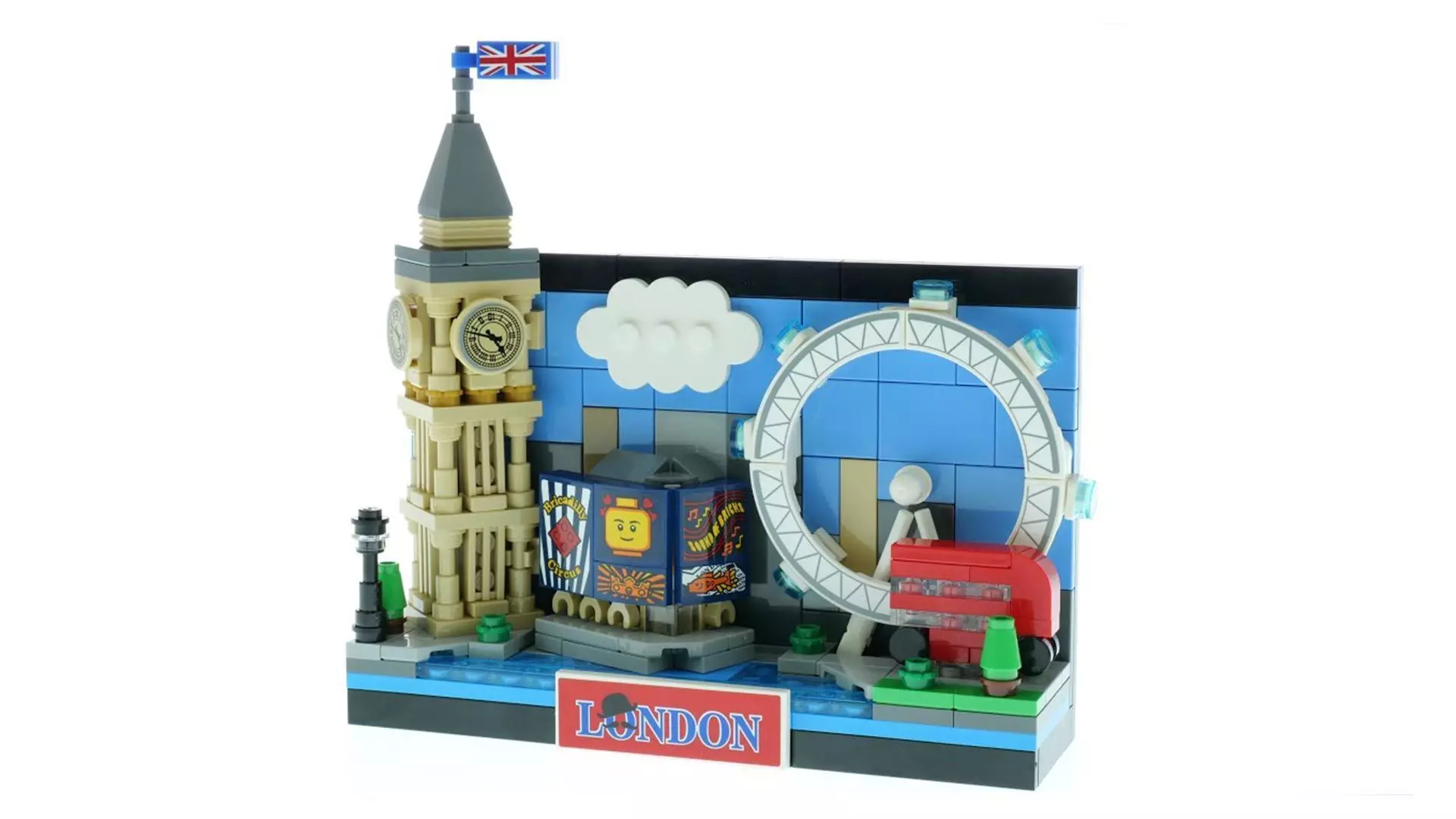 TwindBricks3D - 40569 London Postcard 3D print model