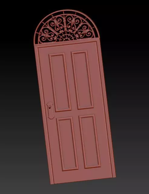 door 2 3D print model_0