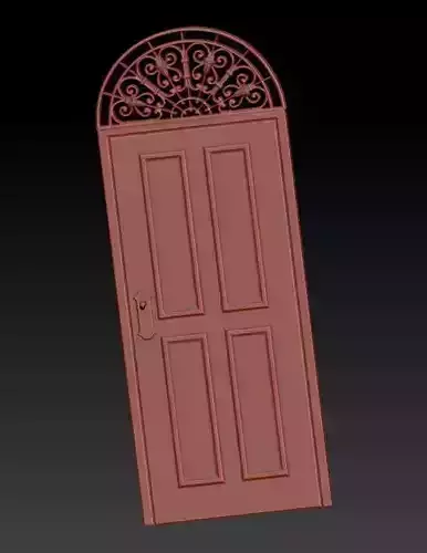 door 2 3D print model