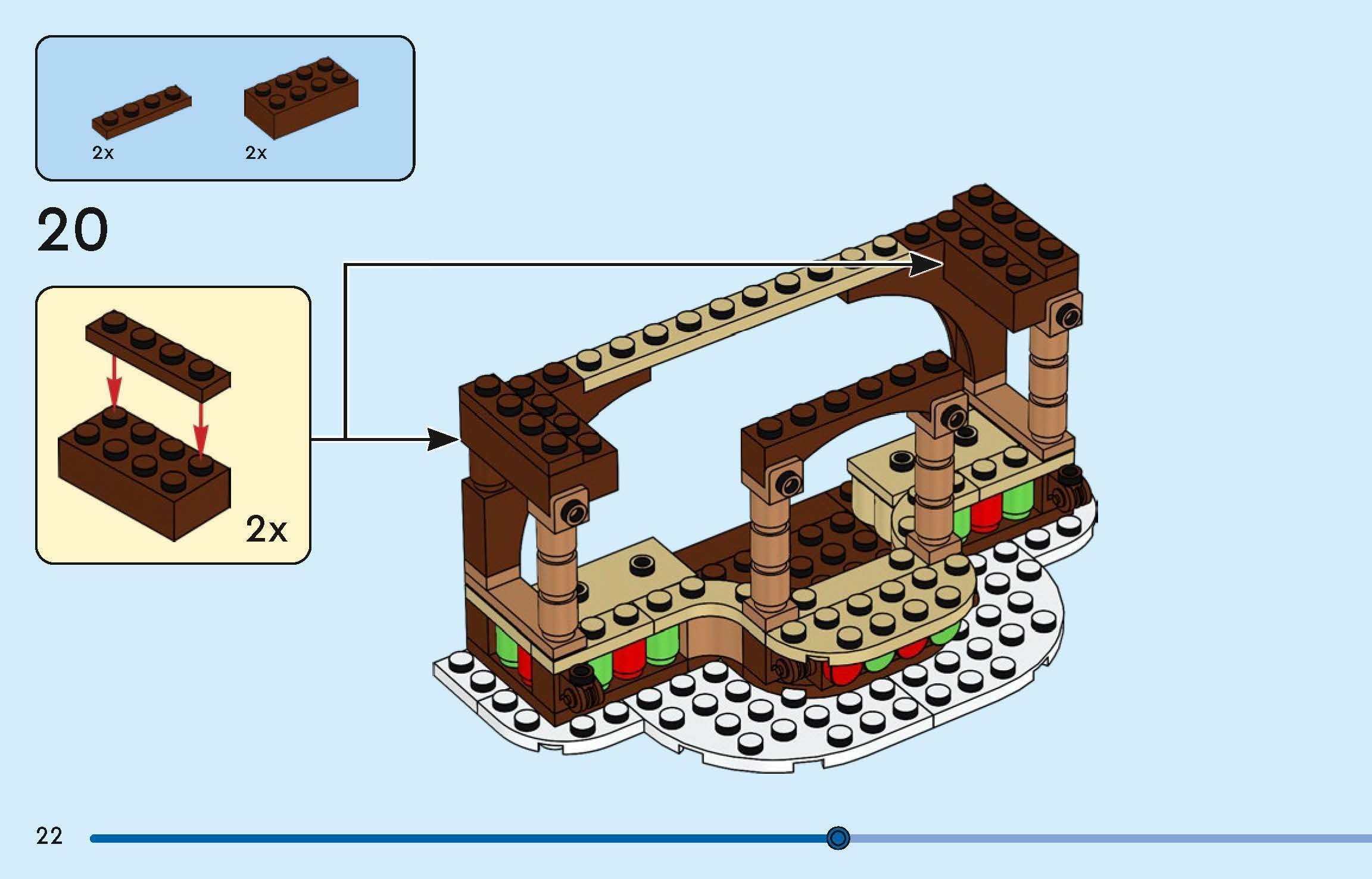 TwindBricks3D - 40602 Winter Market Stall 3D print model_30