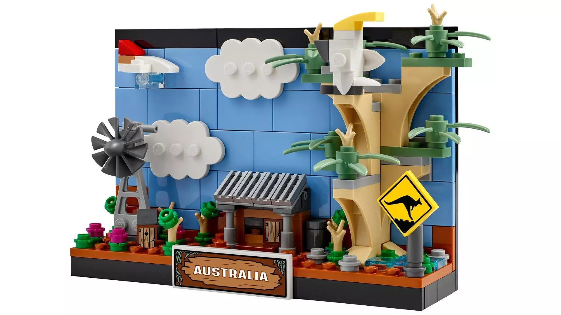 TwindBricks3D - 40651 Australia Postcard 3D print model_0