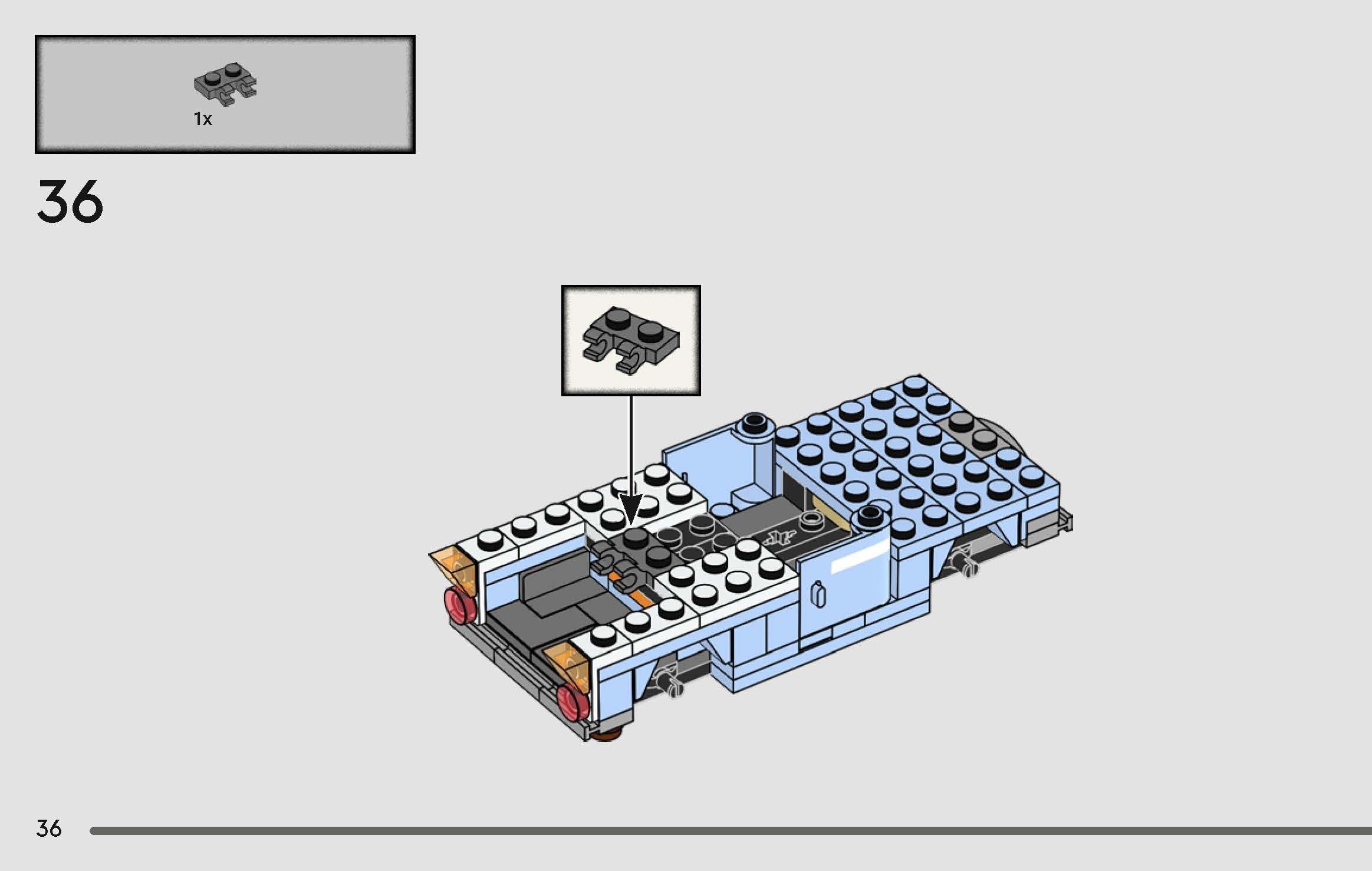 TwindBricks3D - 76424 Flying Ford Anglia 3D print model_35