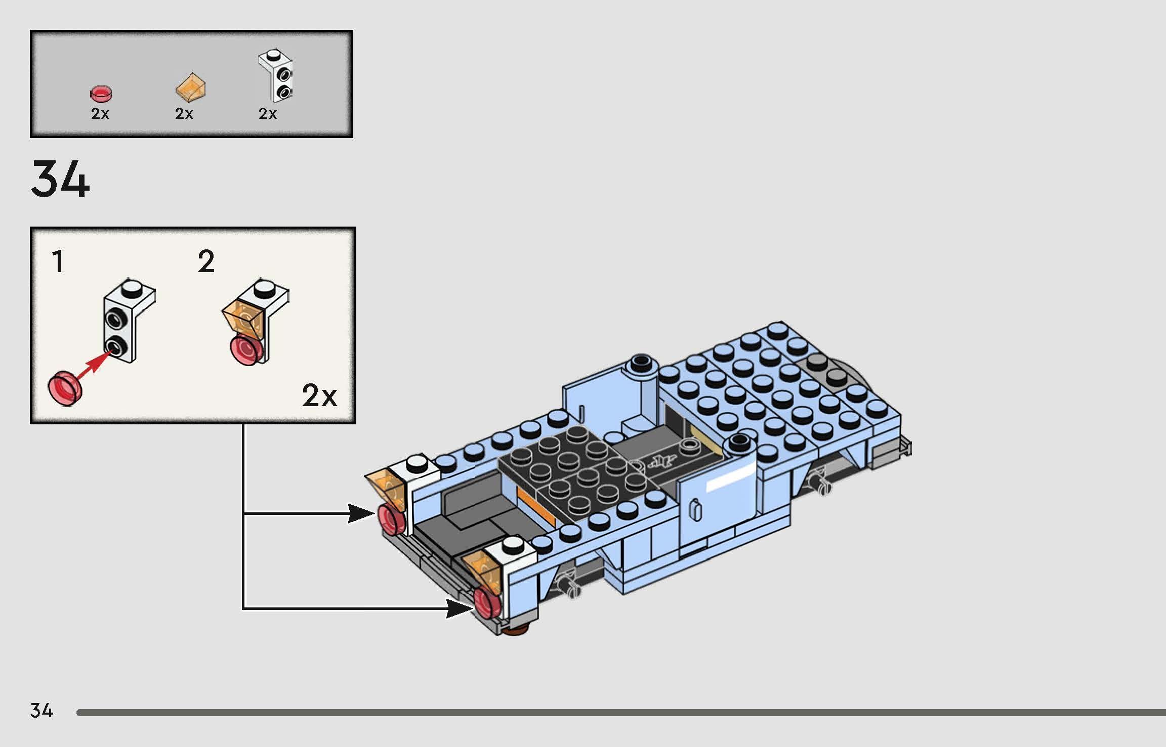 TwindBricks3D - 76424 Flying Ford Anglia 3D print model_33