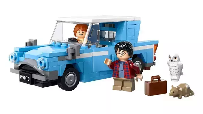 TwindBricks3D - 76424 Flying Ford Anglia 3D print model