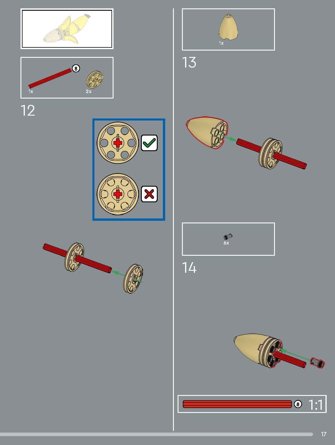 TwindBricks3D - 77072 Peely Bone 3D print model_8