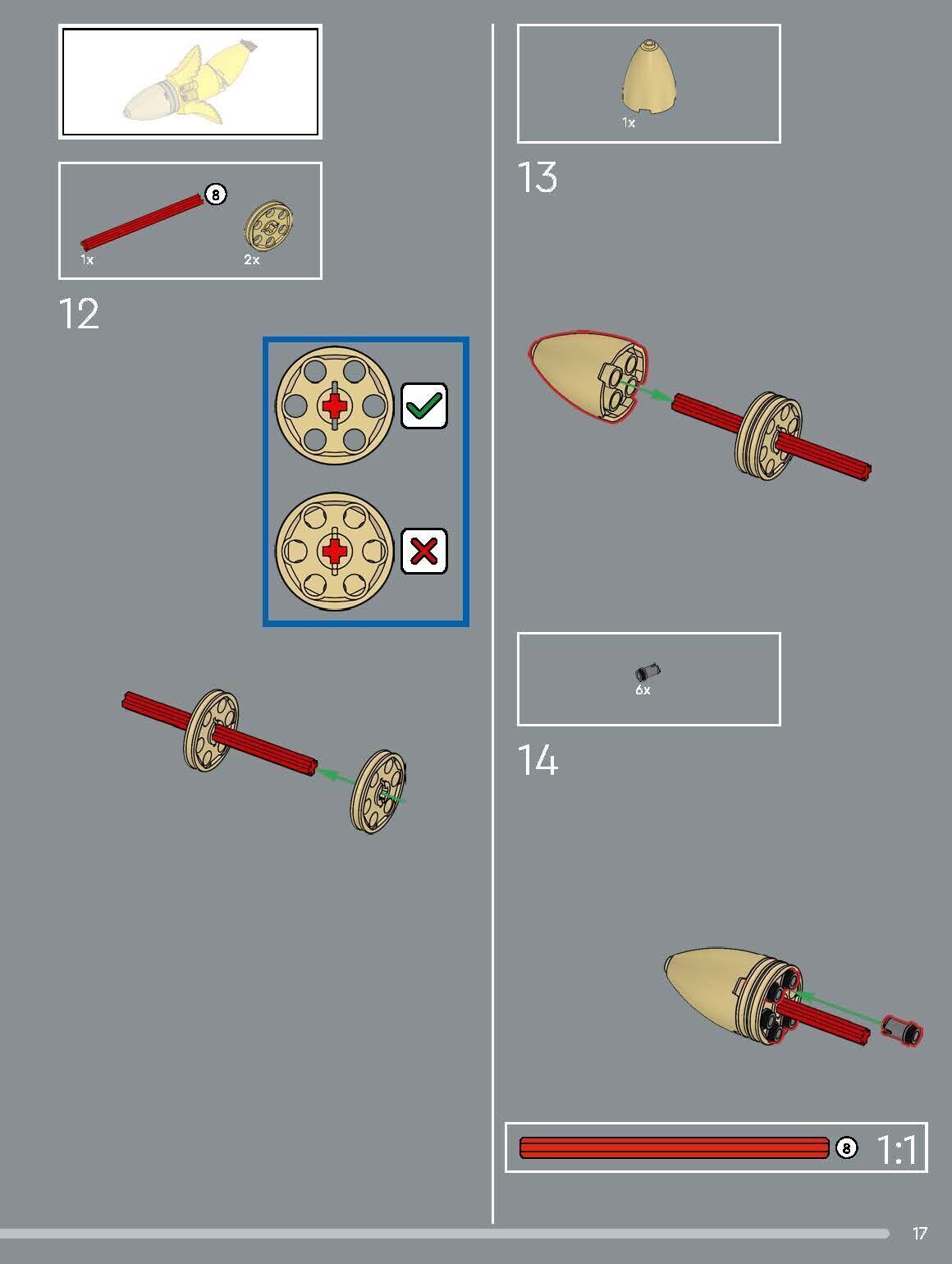 TwindBricks3D - 77072 Peely Bone 3D print model_9