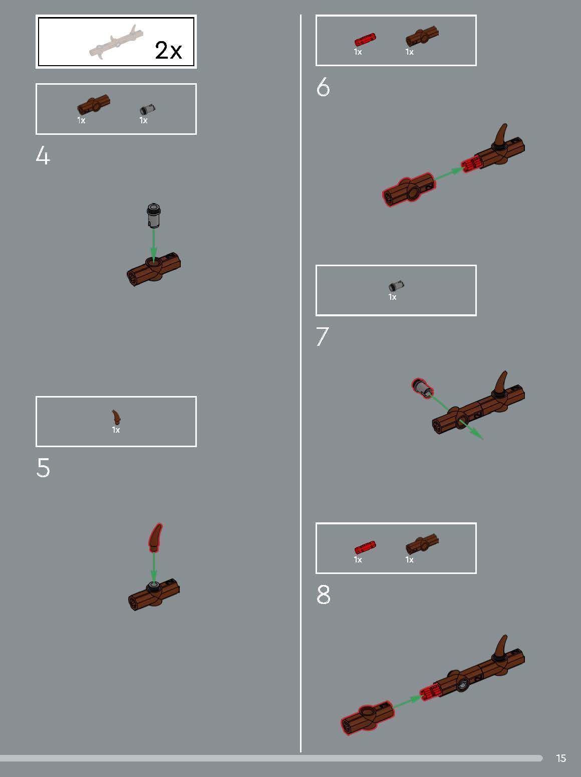 TwindBricks3D - 77072 Peely Bone 3D print model_4
