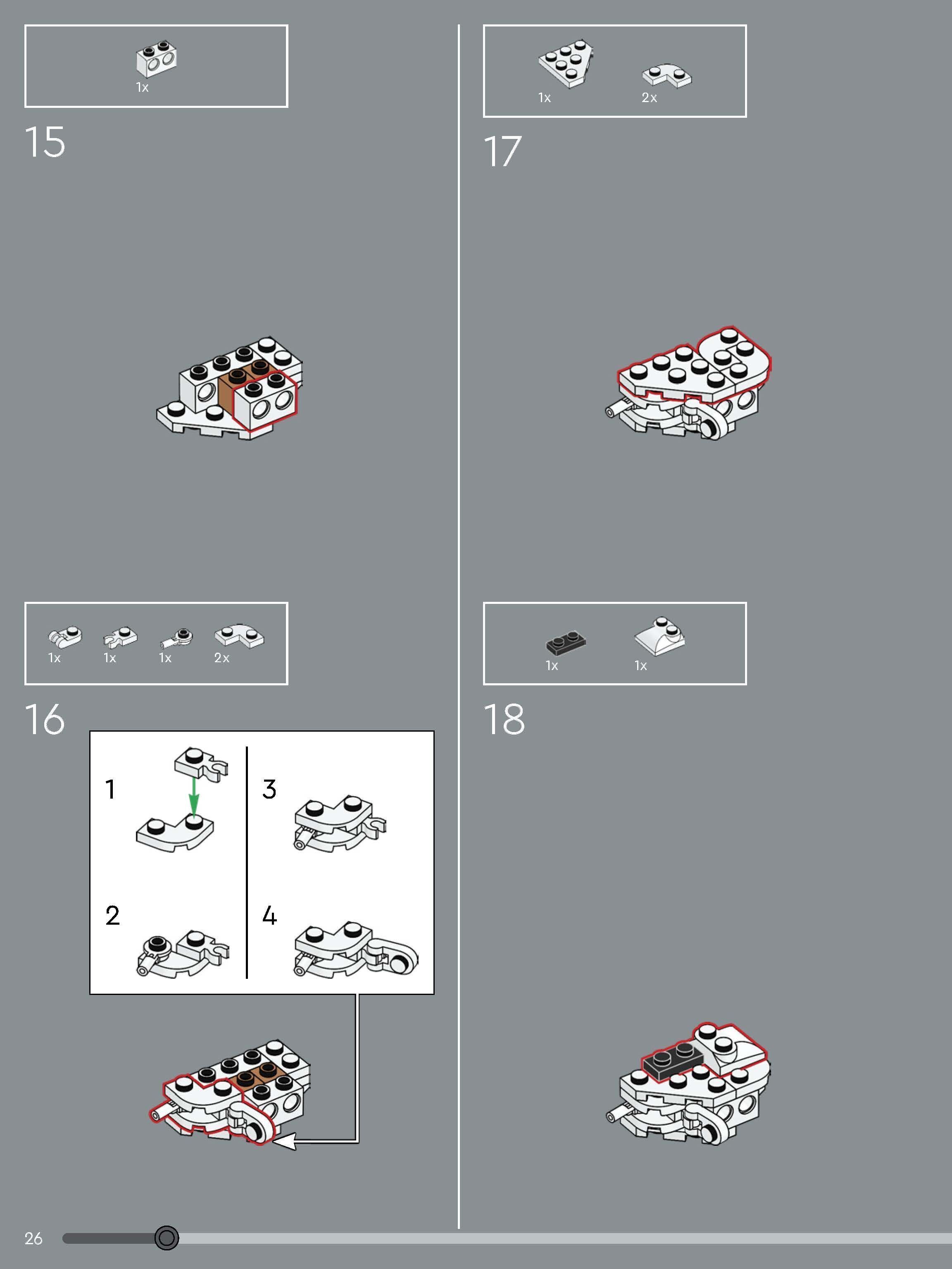 TwindBricks3D - 77072 Peely Bone 3D print model_27