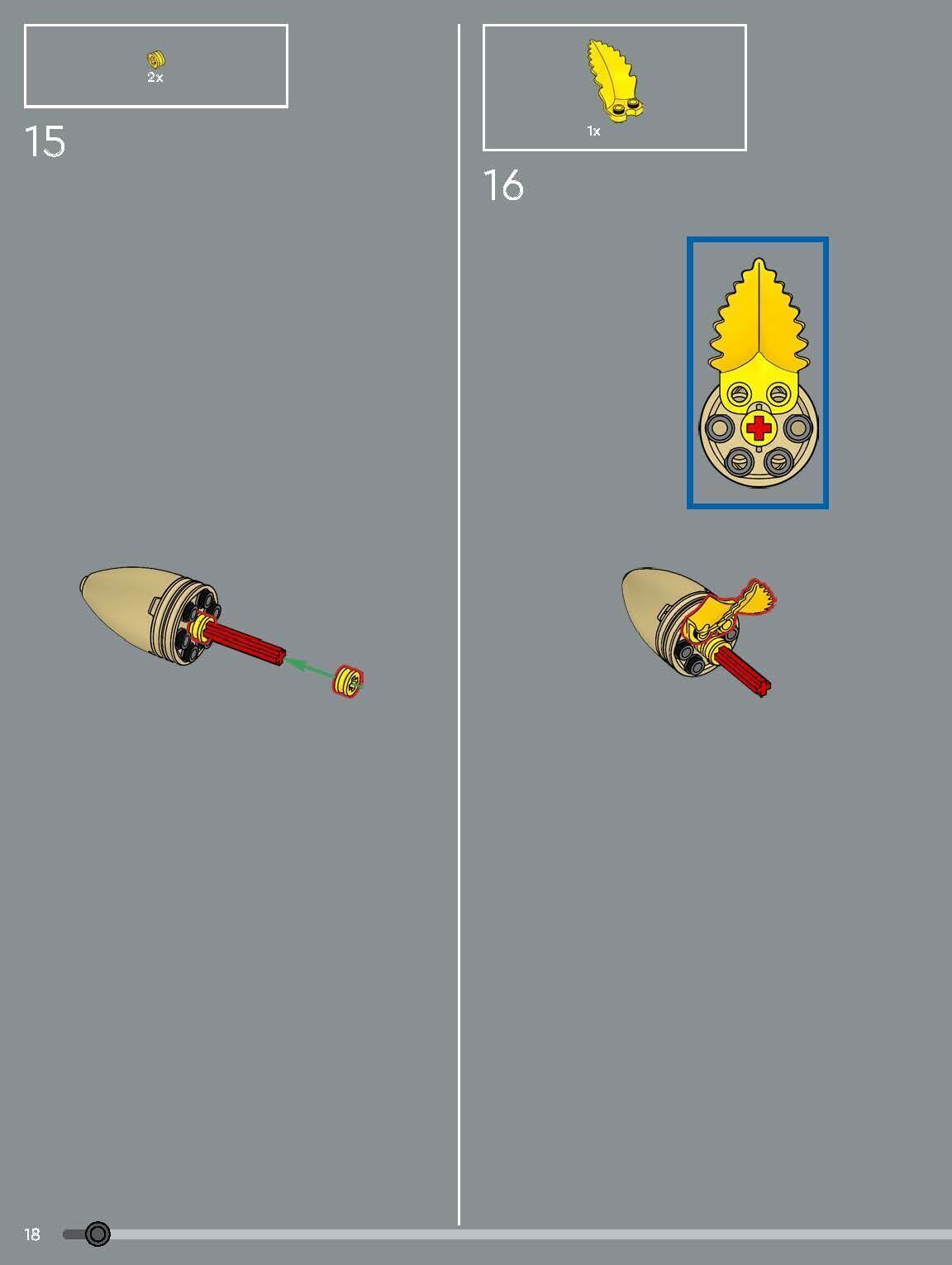 TwindBricks3D - 77072 Peely Bone 3D print model_11