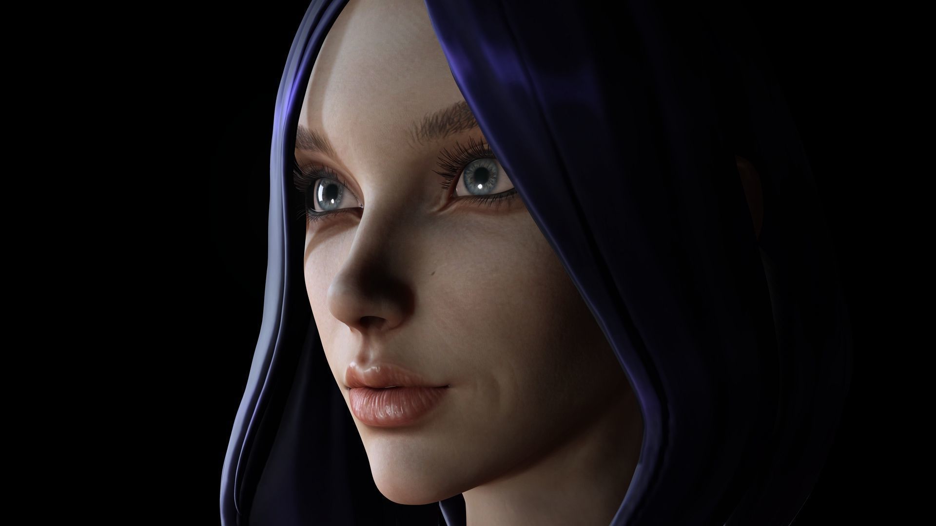 Caitlyn Kiramman Arcane 2 Low-poly 3D model_9