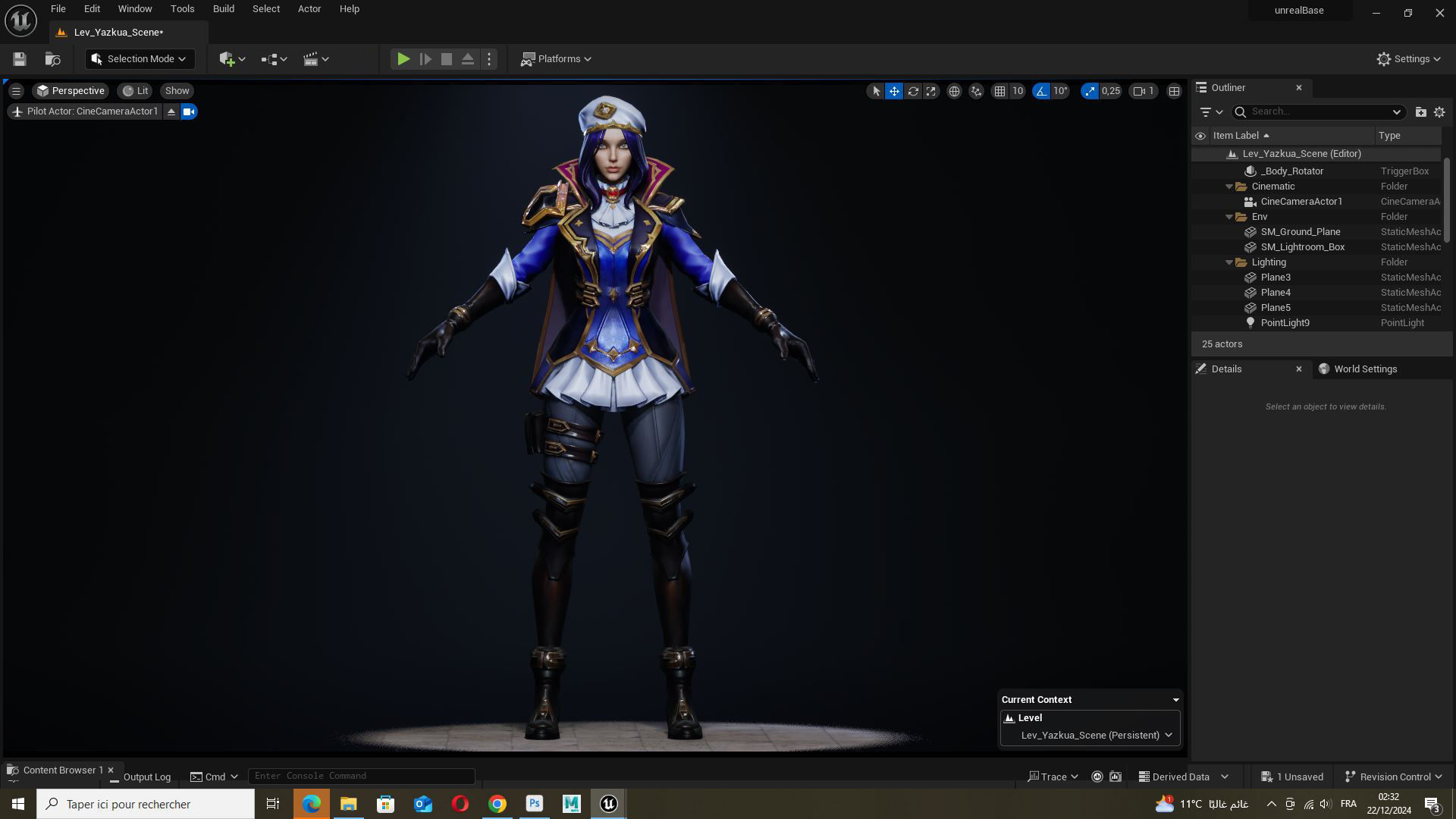 Caitlyn Kiramman Arcane 2 Low-poly 3D model_14