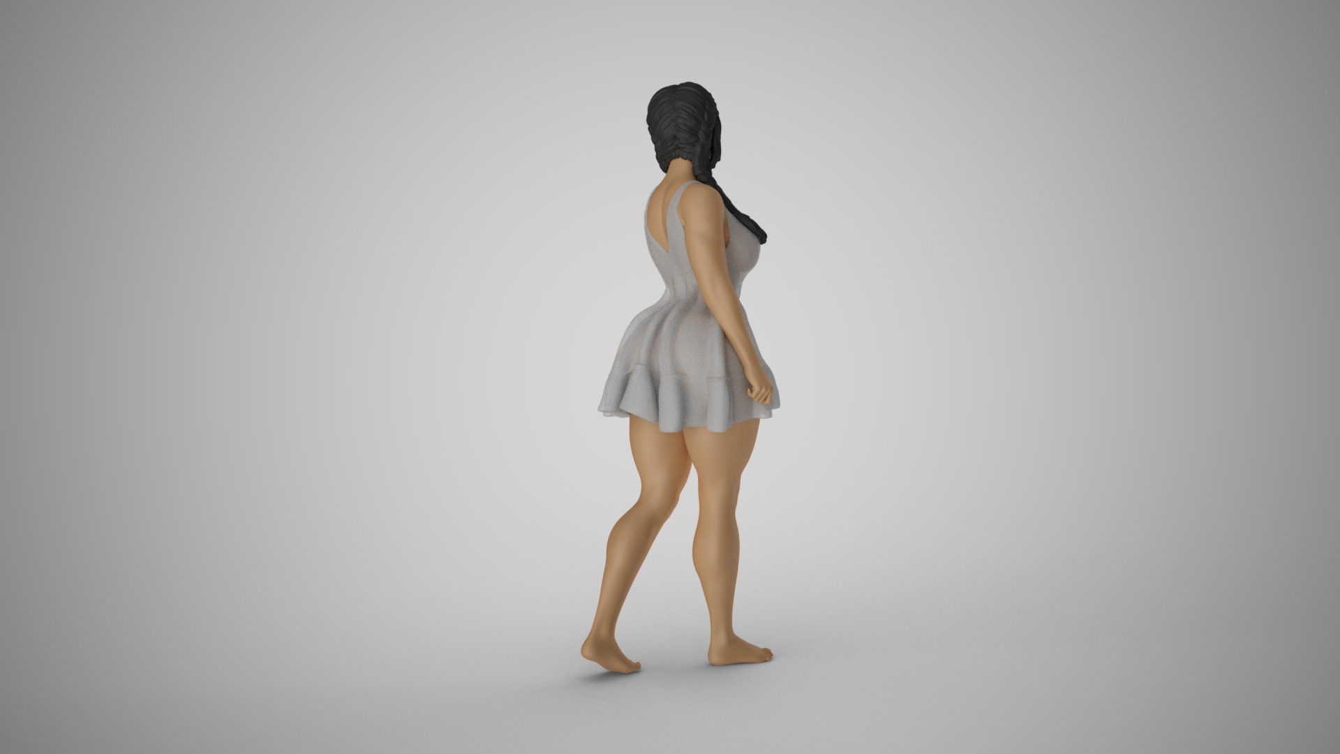 Appealing Woman 3D print model_5