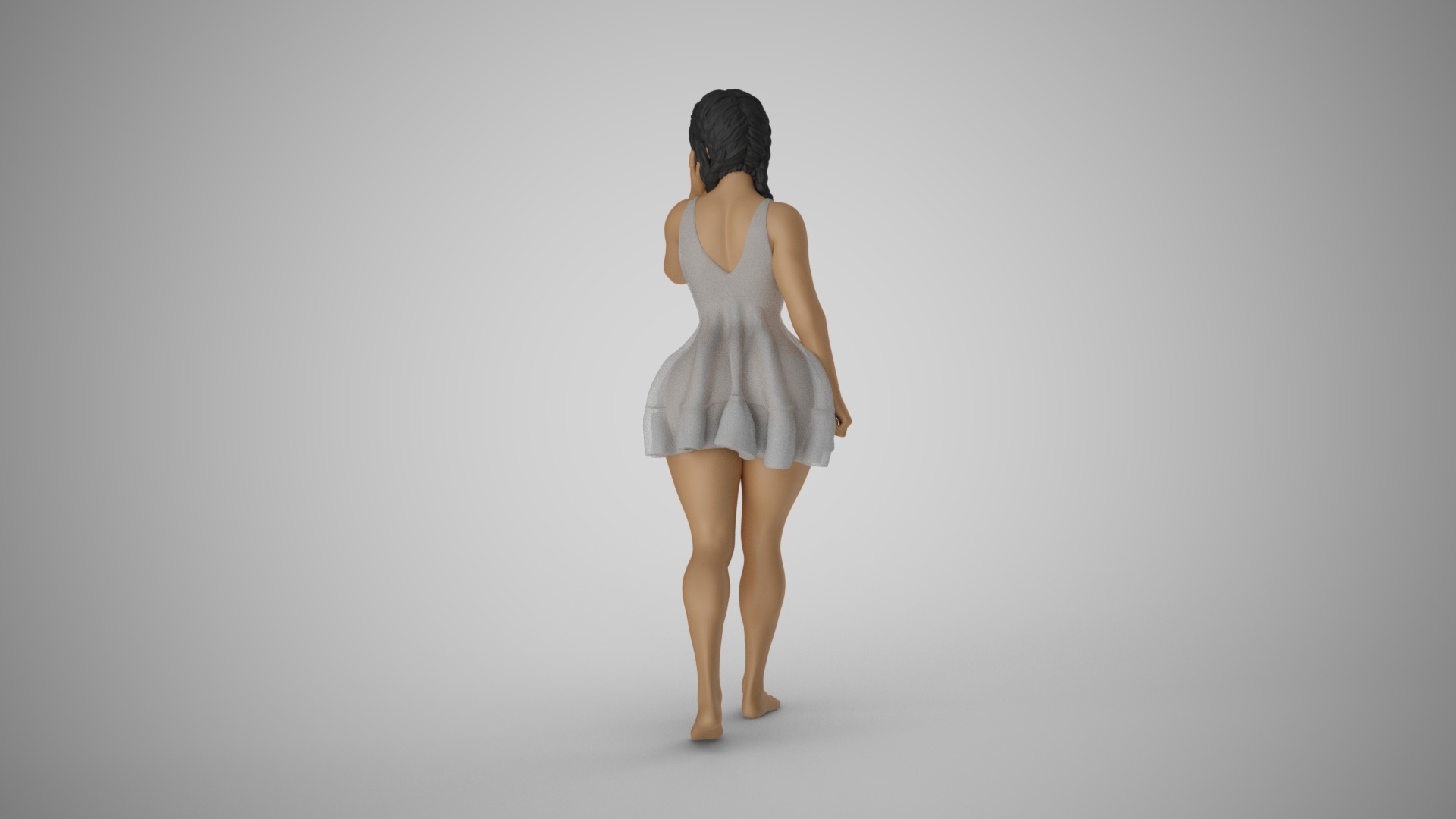 Appealing Woman 3D print model_6