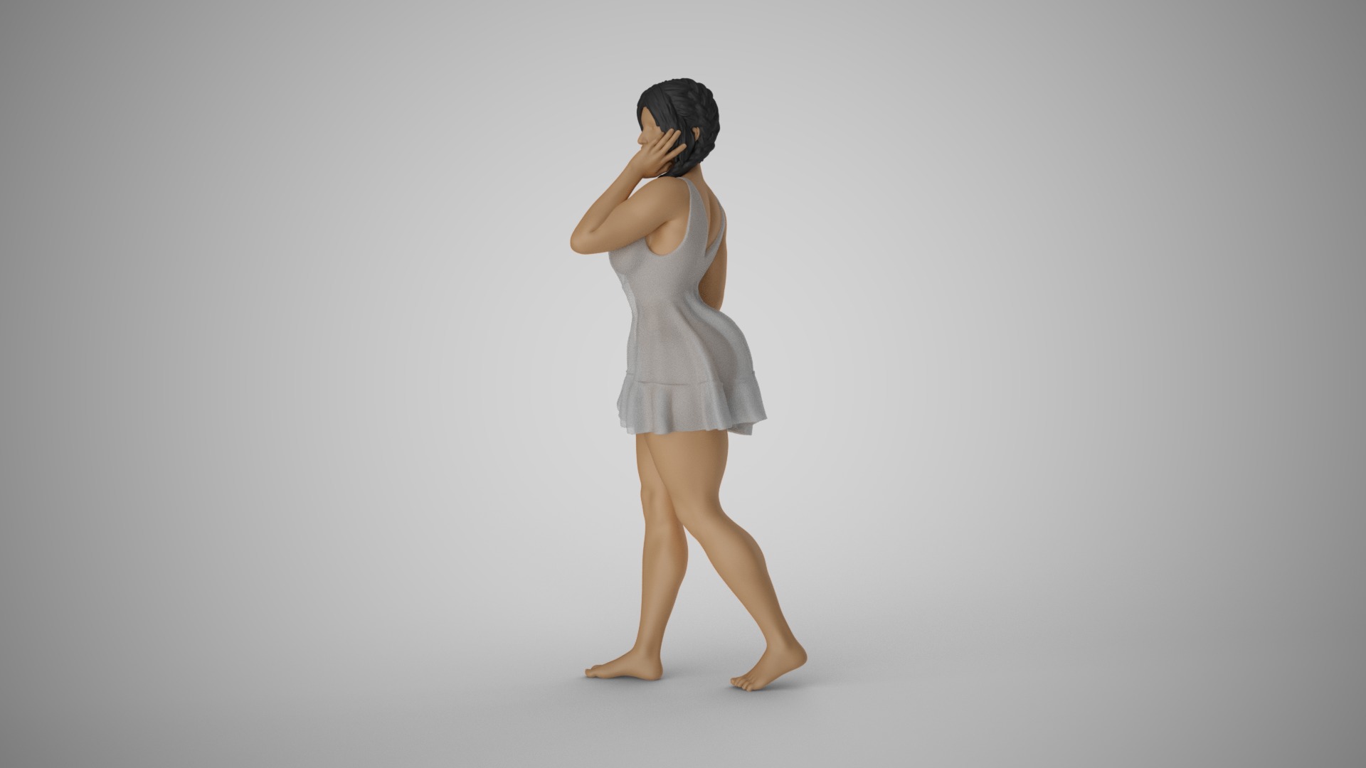 Appealing Woman 3D print model_8