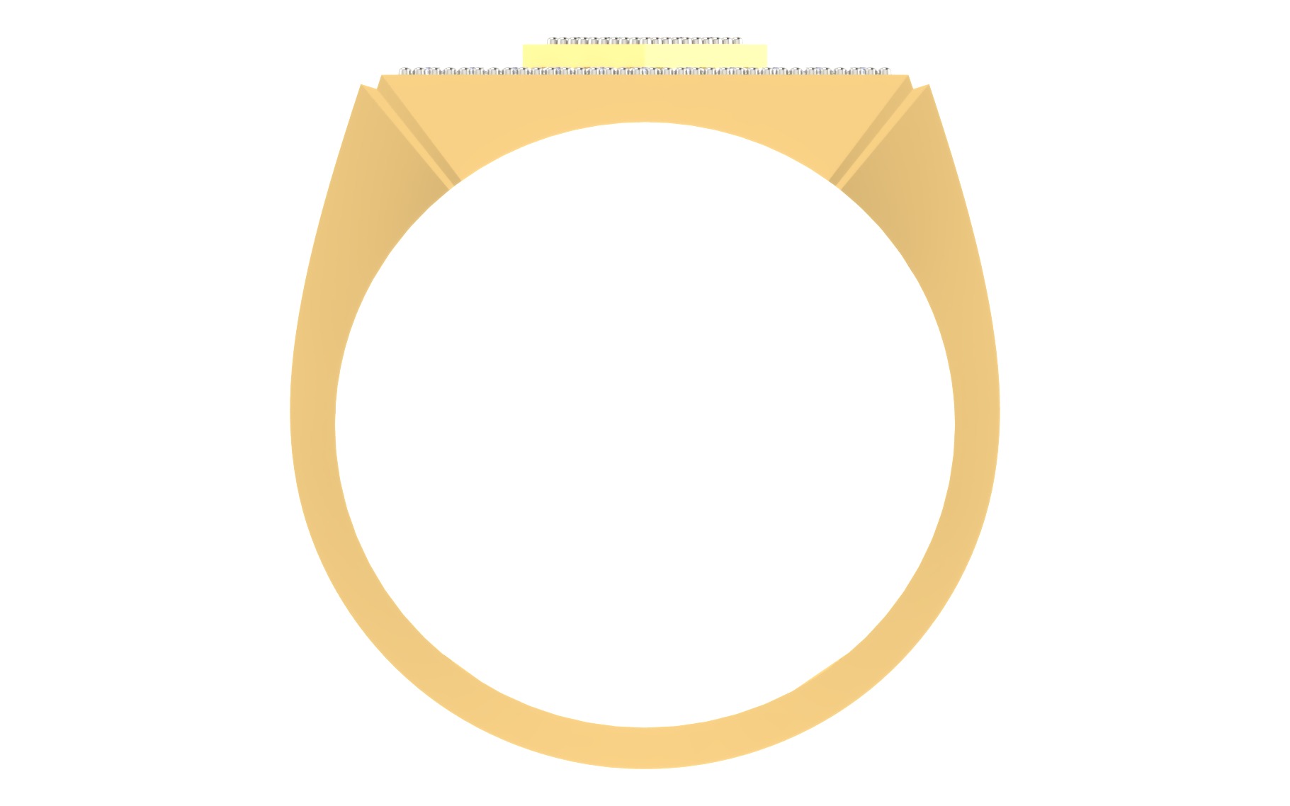  Mens Ring  Render 3dm STL OBJ FBX Details 3D print model_4