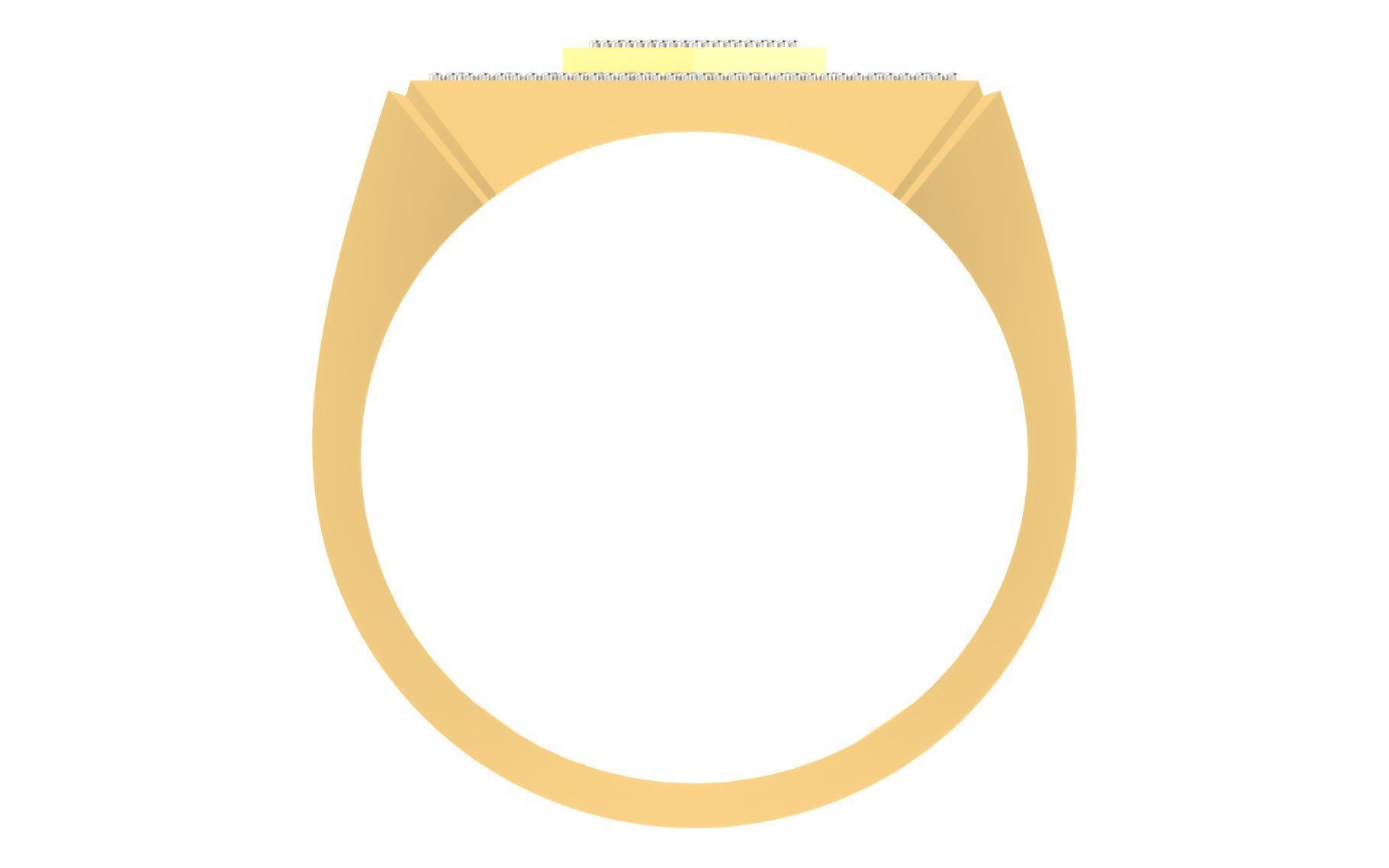  Mens Ring  Render 3dm STL OBJ FBX Details 3D print model_3