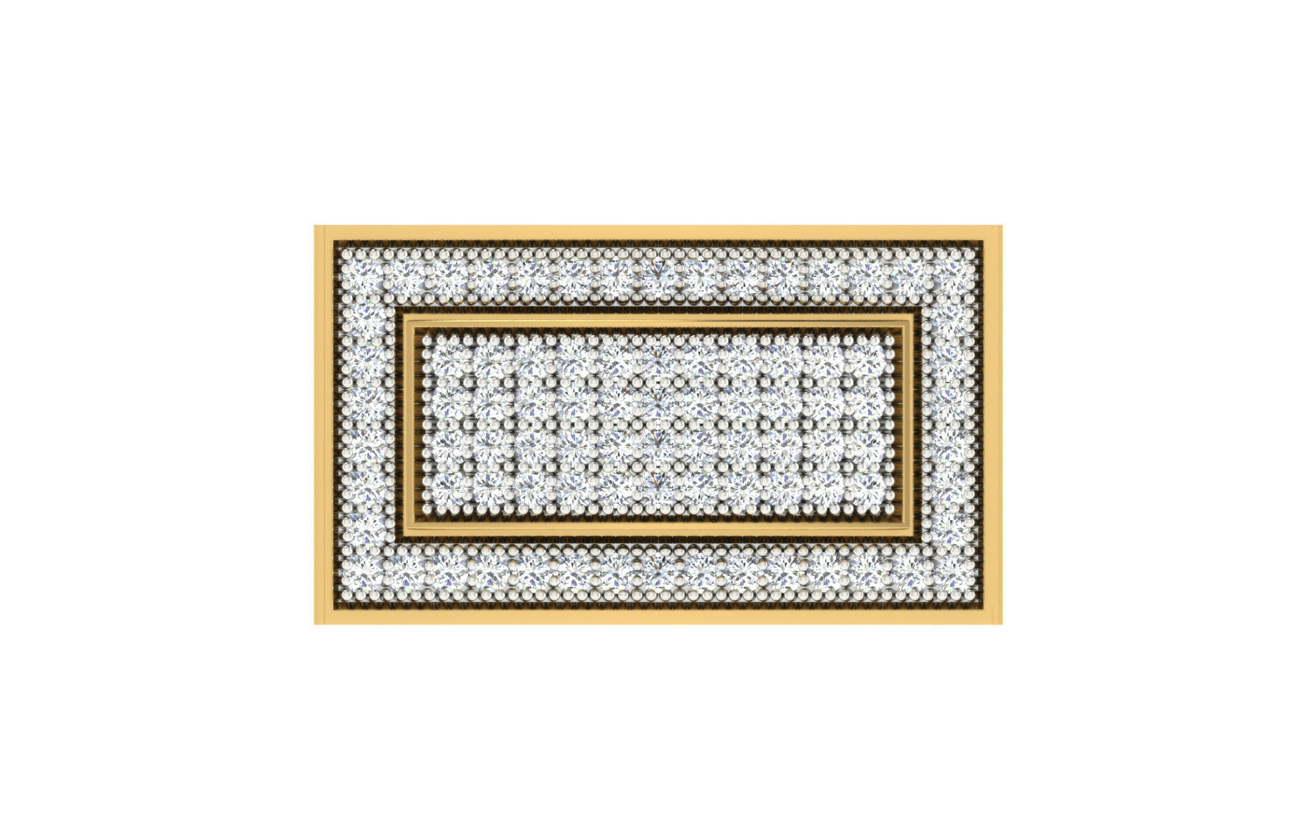  Mens Ring  Render 3dm STL OBJ FBX Details 3D print model_1