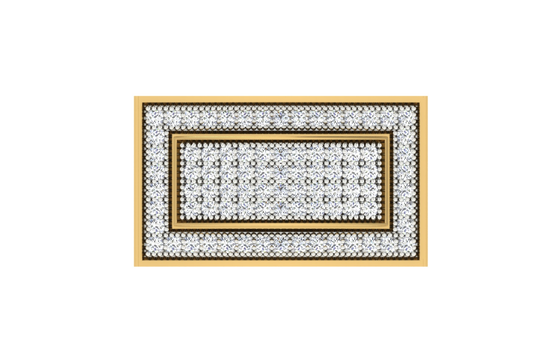  Mens Ring  Render 3dm STL OBJ FBX Details 3D print model_8