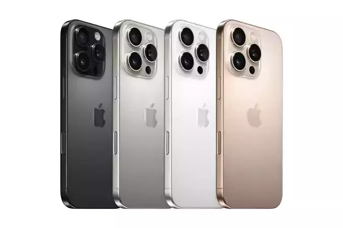 Apple iphone new Smart phone  Low-poly 3D model