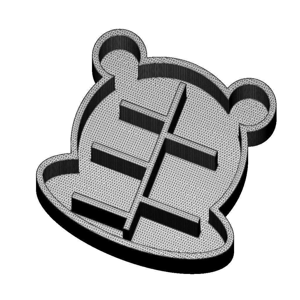 Decorative Kids Organizer Stand 3D print model_3