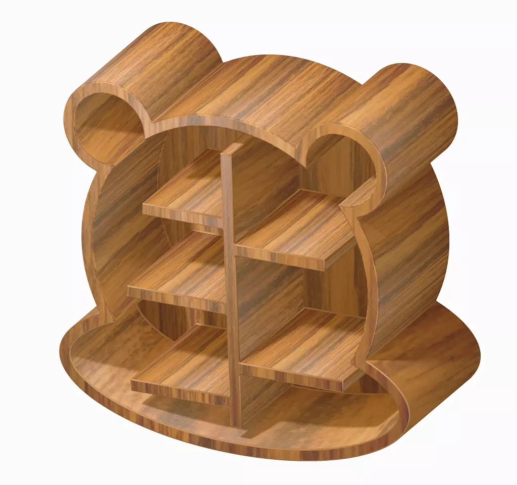 Decorative Kids Organizer Stand 3D print model_0