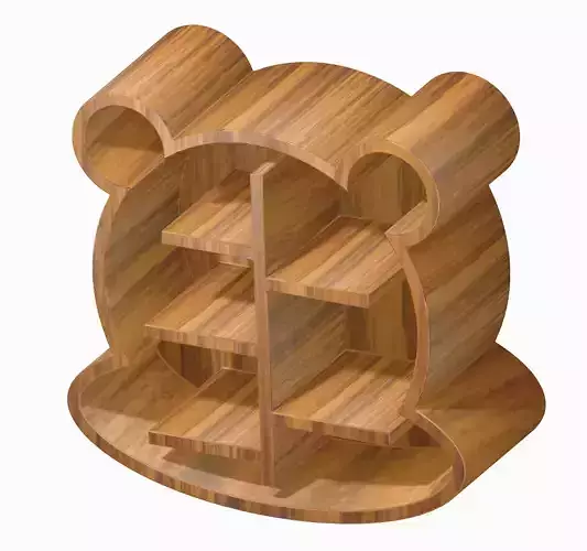 Decorative Kids Organizer Stand 3D print model