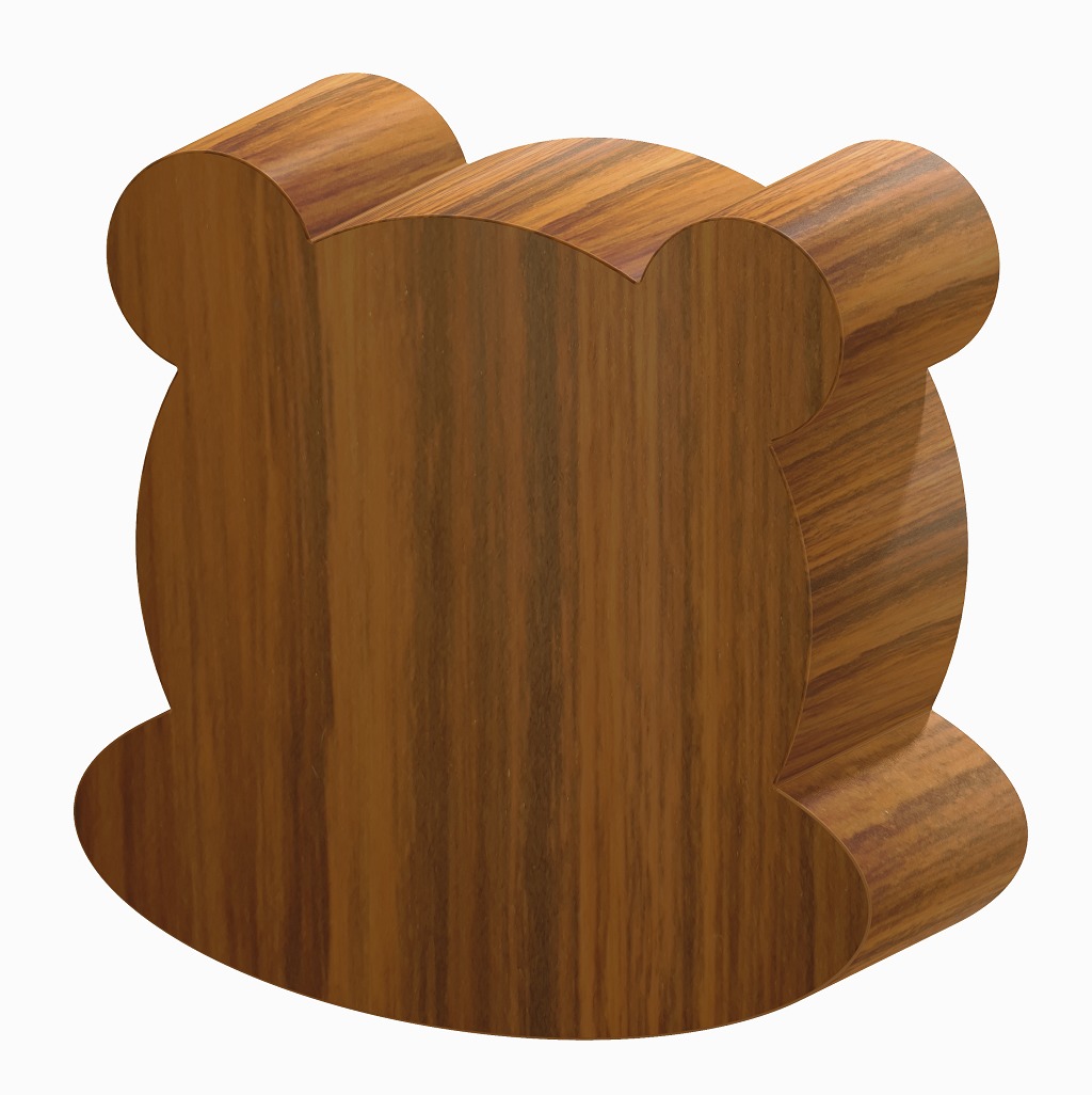 Decorative Kids Organizer Stand 3D print model_2