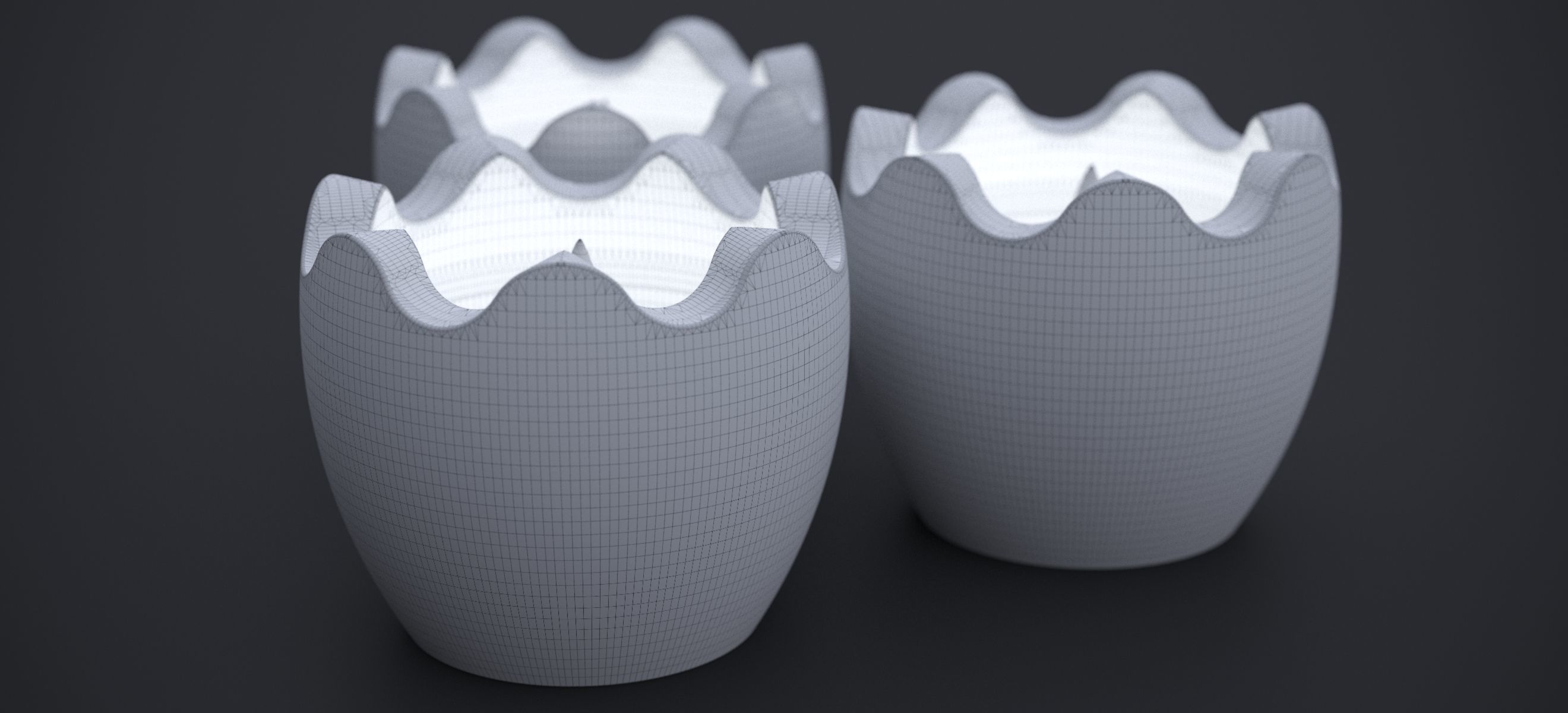 CHRISTMAS CANDELITE HOLDER 2024 3D model_15