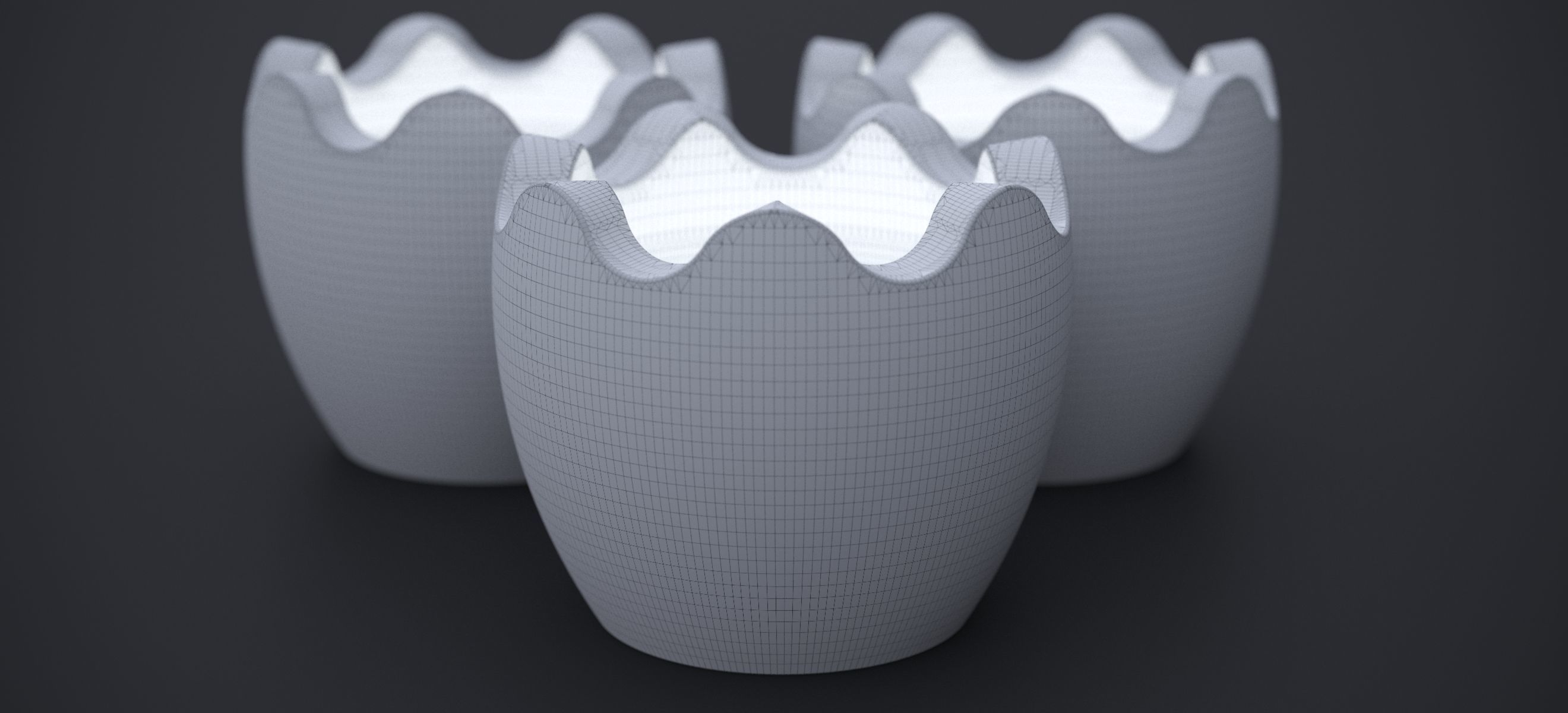 CHRISTMAS CANDELITE HOLDER 2024 3D model_13