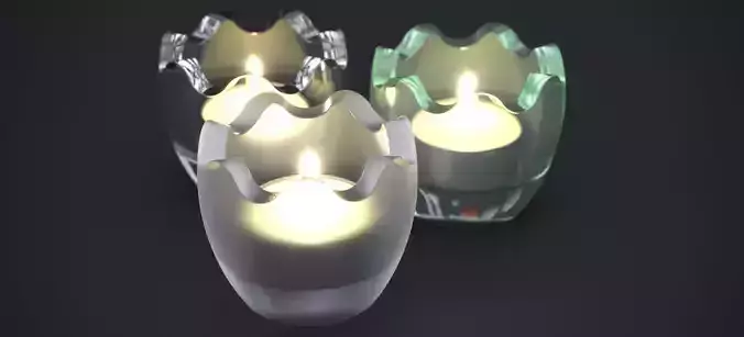 CHRISTMAS CANDELITE HOLDER 2024